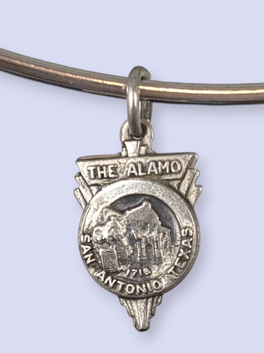 Vintage Sterling Silver 'The Alamo' San Antonio Texas Charm